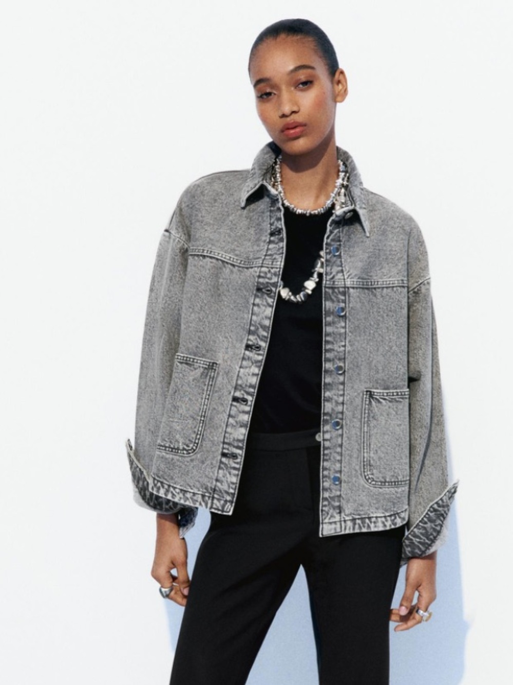 Zara 1975 Denim Jacket